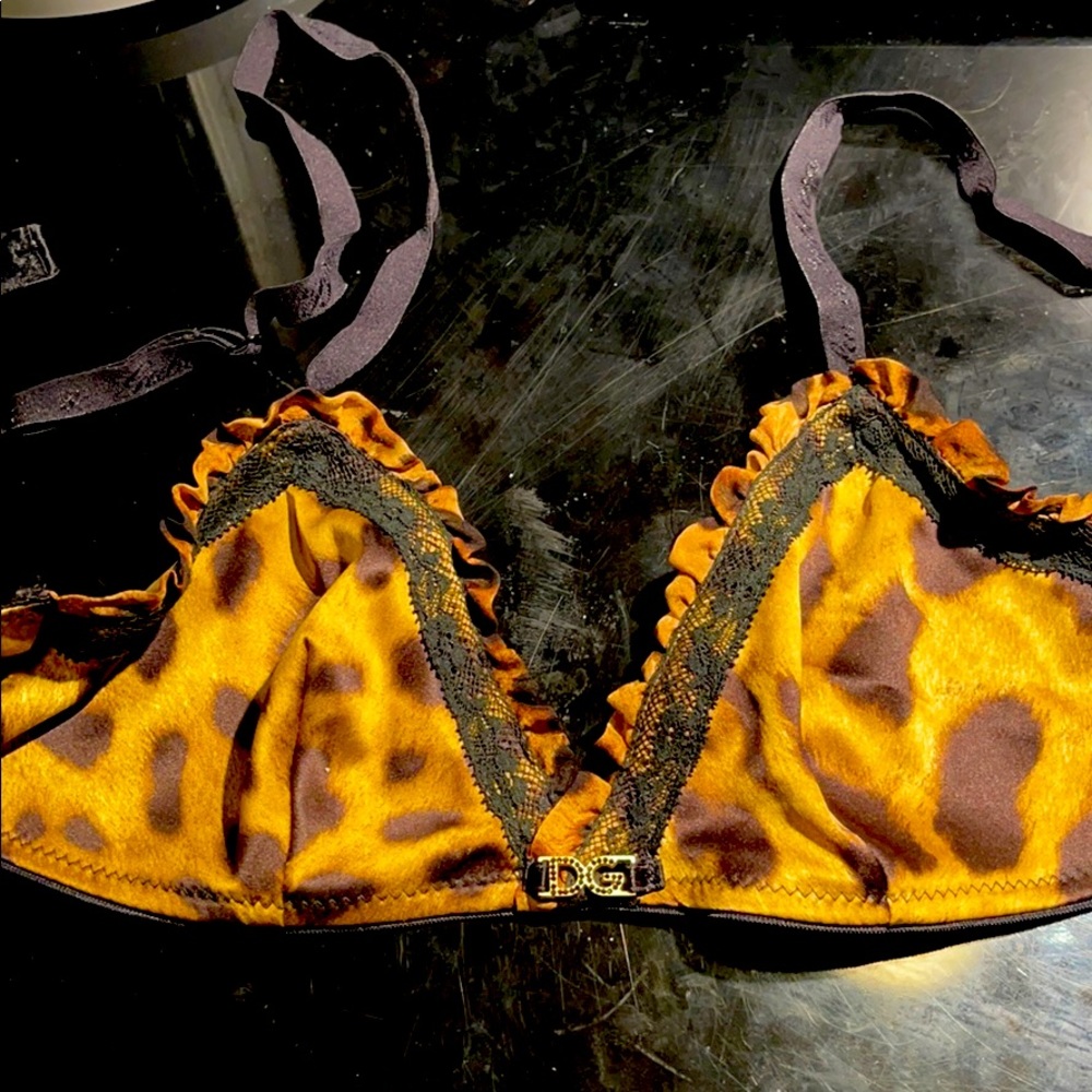 Dolce & Gabbana silk bra